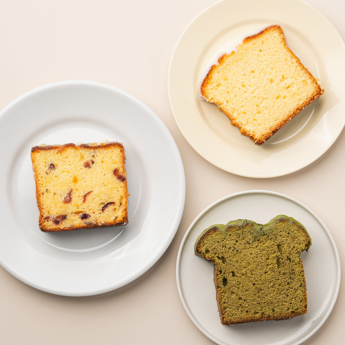 Pound Cake Set  | 3種のパウンドケーキセット
